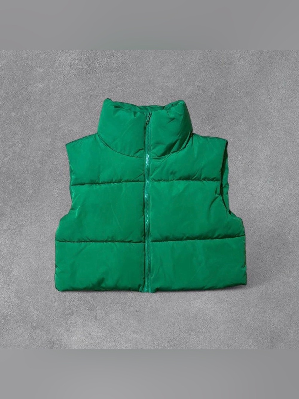 Forever 21 Cropped Puffer Vest
